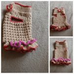 Suņu kleita bambusa brūngana thumbnail 1