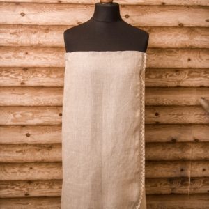 Lina pirts kleita (mežģīne – pelēkbalta)