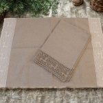 Lina dvielis 45x70cm (mežģīne – balti brieži) thumbnail 2