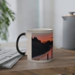 Maģiskā krūze ar attēlu - saulriets uz ezera thumbnail 2