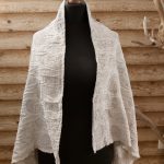 Lina dvielis 90x140cm ar austu rakstu - jūras motīvi thumbnail 5