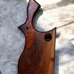 Rengas koka servēšanas dēlis 41x20x3 cm