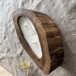 Dabīgas sojas vaska svece - kokā (roku darbs) thumbnail 4