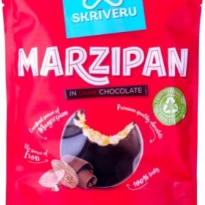 Marcipāns tumšajā šokolādē (aplīši)