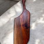 Rengas koka servēšanas dēlis 45.5x15x3 cm thumbnail 1