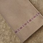 Lina dvielis 45x70cm ar bordobaltu tautisku lentu thumbnail 2