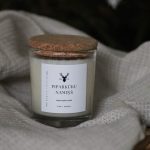 Sojas vaska svece - "Piparkūku namiņš (caurspīdīga)" thumbnail 1