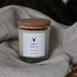 Sojas vaska svece - "Ķirbju pīrāgs (caurspīdīga) thumbnail 1