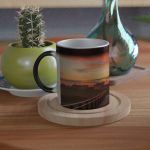 Maģiskā krūze ar attēlu - pilskalns saulrietā thumbnail 3