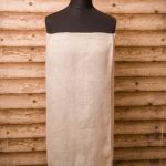 Lina auduma pirts kleita ar mežģīni-pelēki gulbji thumbnail 1