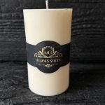 Dabīga rapšu vaska svece 320gr. baltā krāsā thumbnail 1