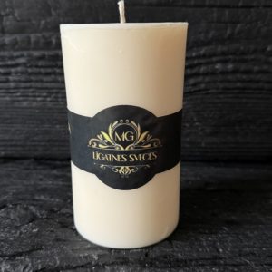 Dabīga rapšu vaska svece 320gr. baltā krāsā