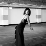 Maksi A silueta asimetriski svārki ar volāniem uz sānu thumbnail 4