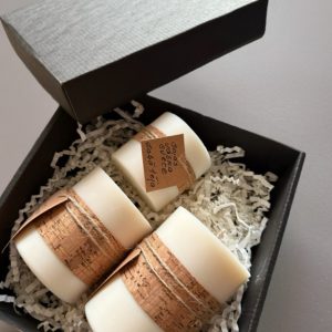 Sveču komplekts - Zaļā tēja