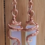 Vara auskari ar mēness akmeni thumbnail 1