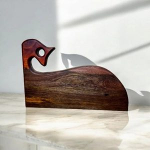 Rengas koka servēšanas dēlis 38x25x3 cm