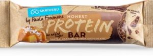 Sāļās karameles proteīna batoniņš piena šokolādē, 45 g