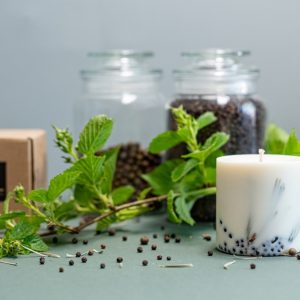 SOJAS VASKA SVECE AR KADIĶA AROMĀTU (XL)