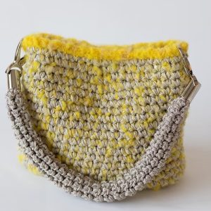 Sieviešu soma dzeltenpelēka