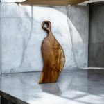 Tīk koka servēšanas dēlis 45.5x15x3 cm thumbnail 1