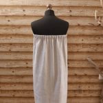 Lina pirts kleita sievietei ar tautisku lentu (gaiši pelēkbalta) thumbnail 4