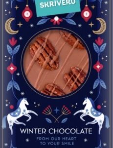 Piena šokolāde ar pekanriekstiem 90g