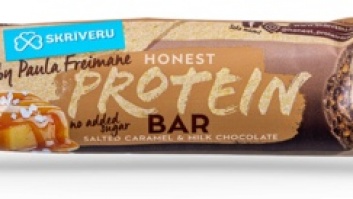 Sāļās karameles proteīna batoniņš piena šokolādē, 45 g